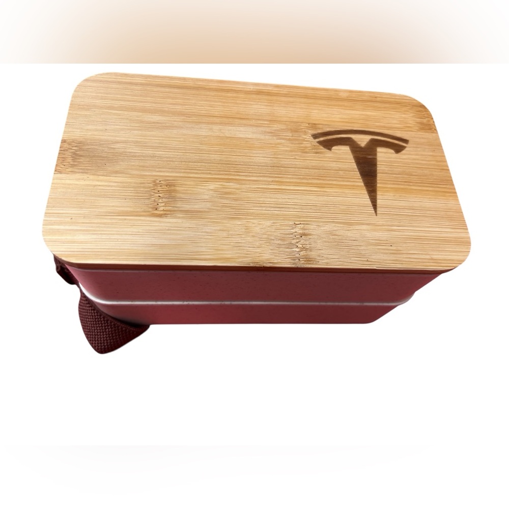 Tesla Bamboo Lid Container